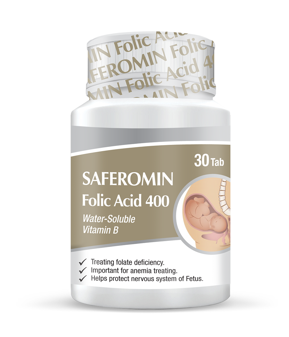 SAFEROMIN FOLIC ACID 400